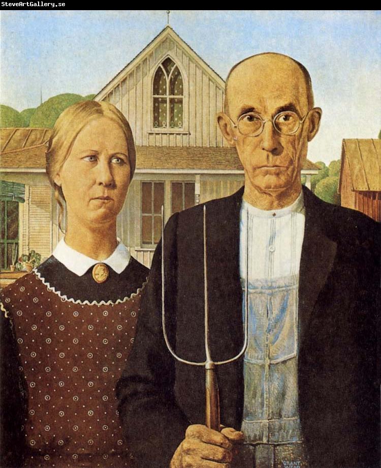 Grant Wood American Gothic